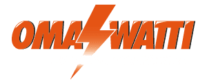 a logo with a lightning bolt